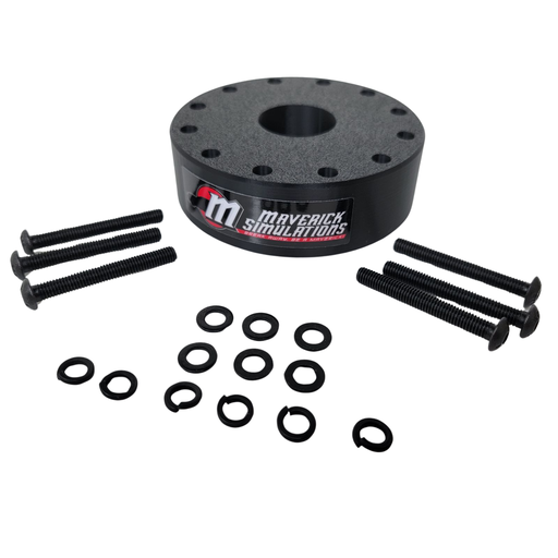 [MAV50002] Steering Wheel Spacer, 1", 6 x 70mm Bolt Pattern, 3D PLA with Hardware - MAV50002